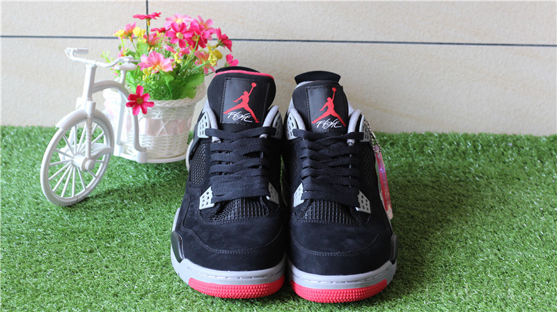 2016 Authentic Air Jordan 4 Retro Black Cement